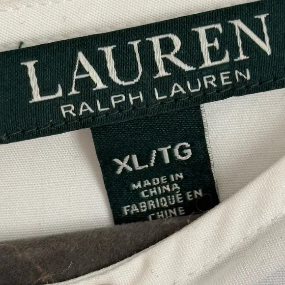 Lauren Ralph Lauren Elegant White Blouse - Picture 4 of 4